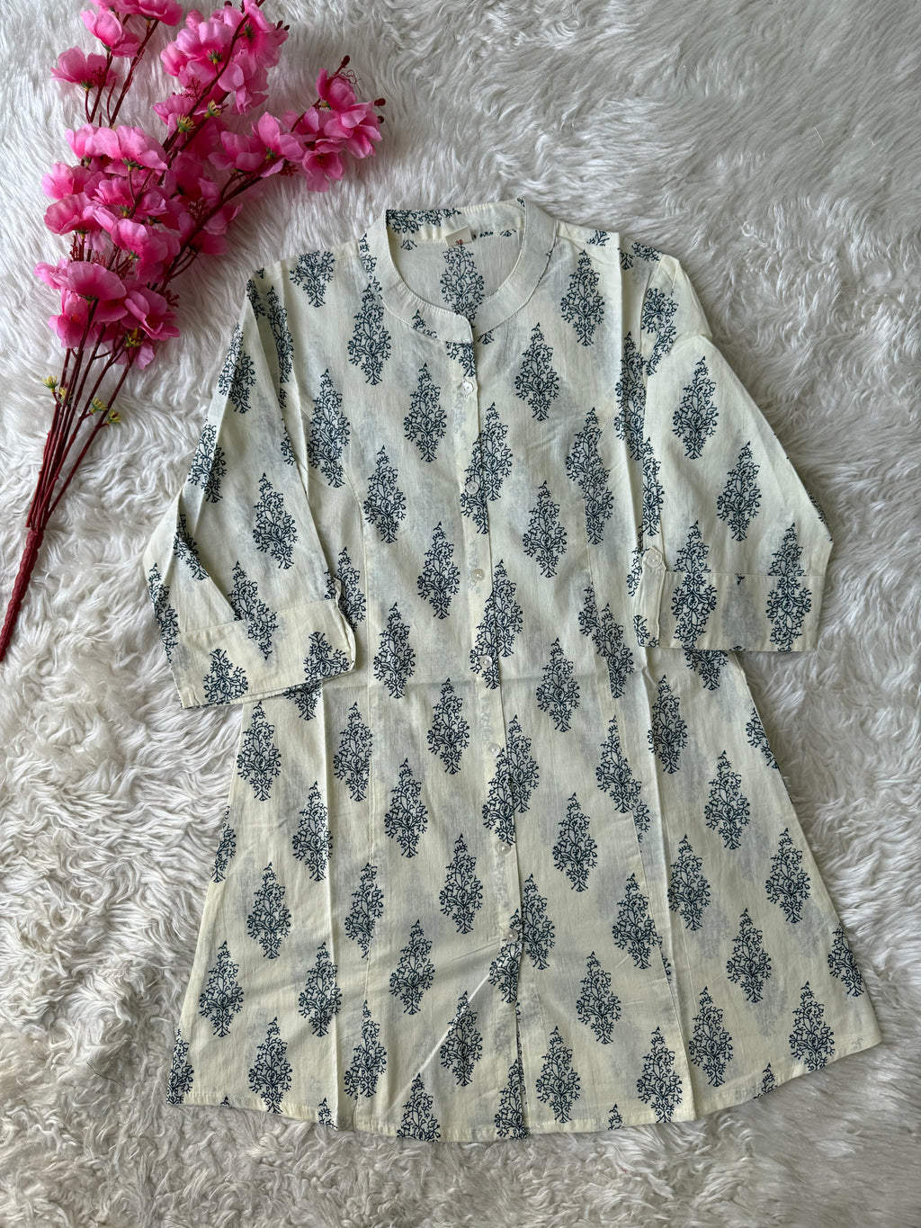 Premium Cotton Short Kurti