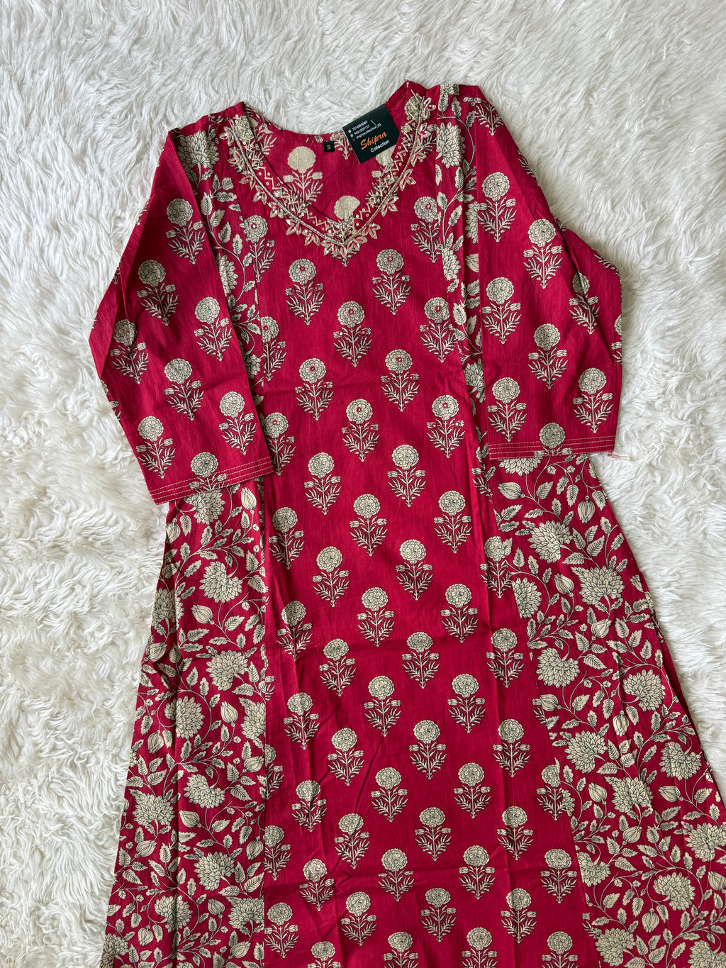 Premium Cotton Kurti Pant Dupatta Set