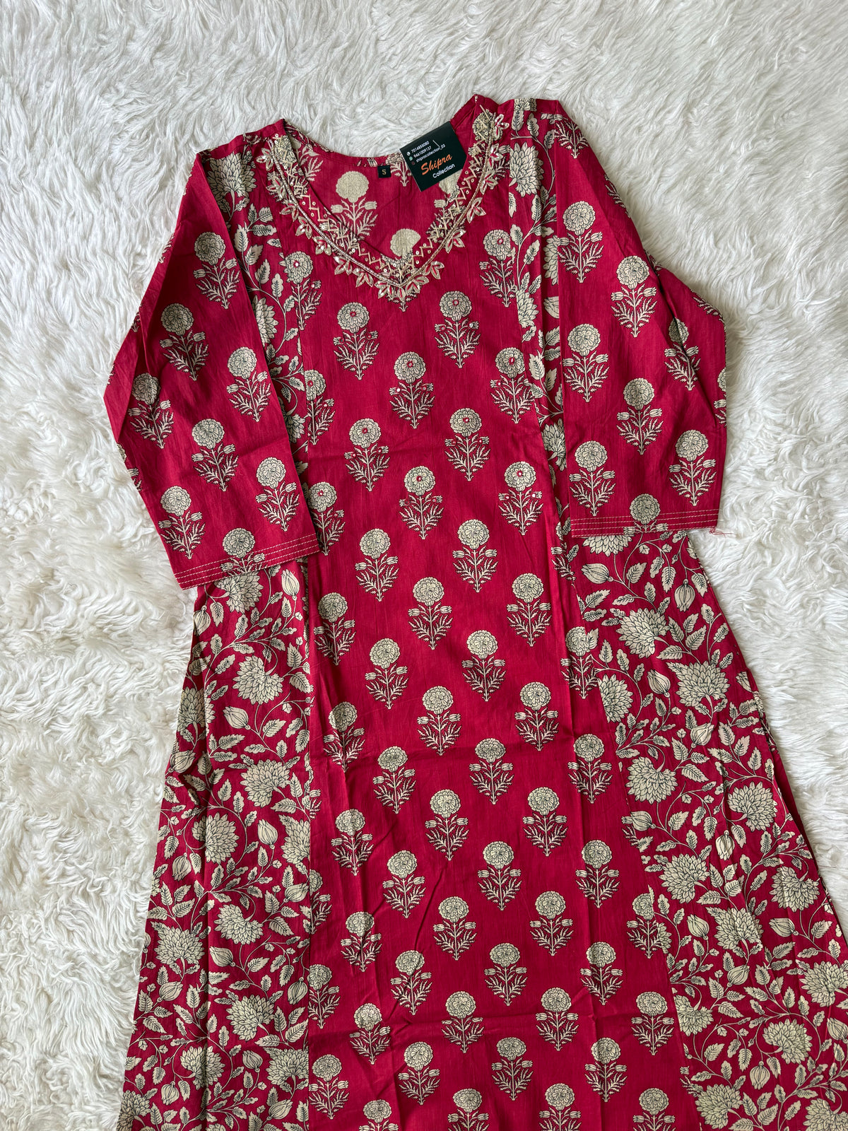 Premium Cotton Kurti Pant Dupatta Set