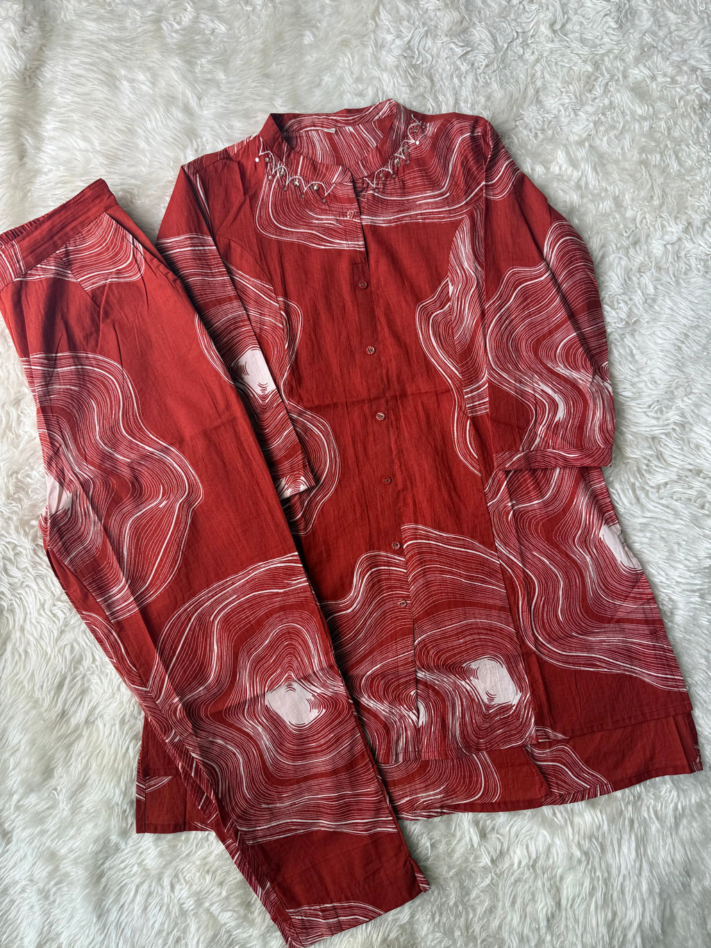 Pure Cotton Co-ord Set