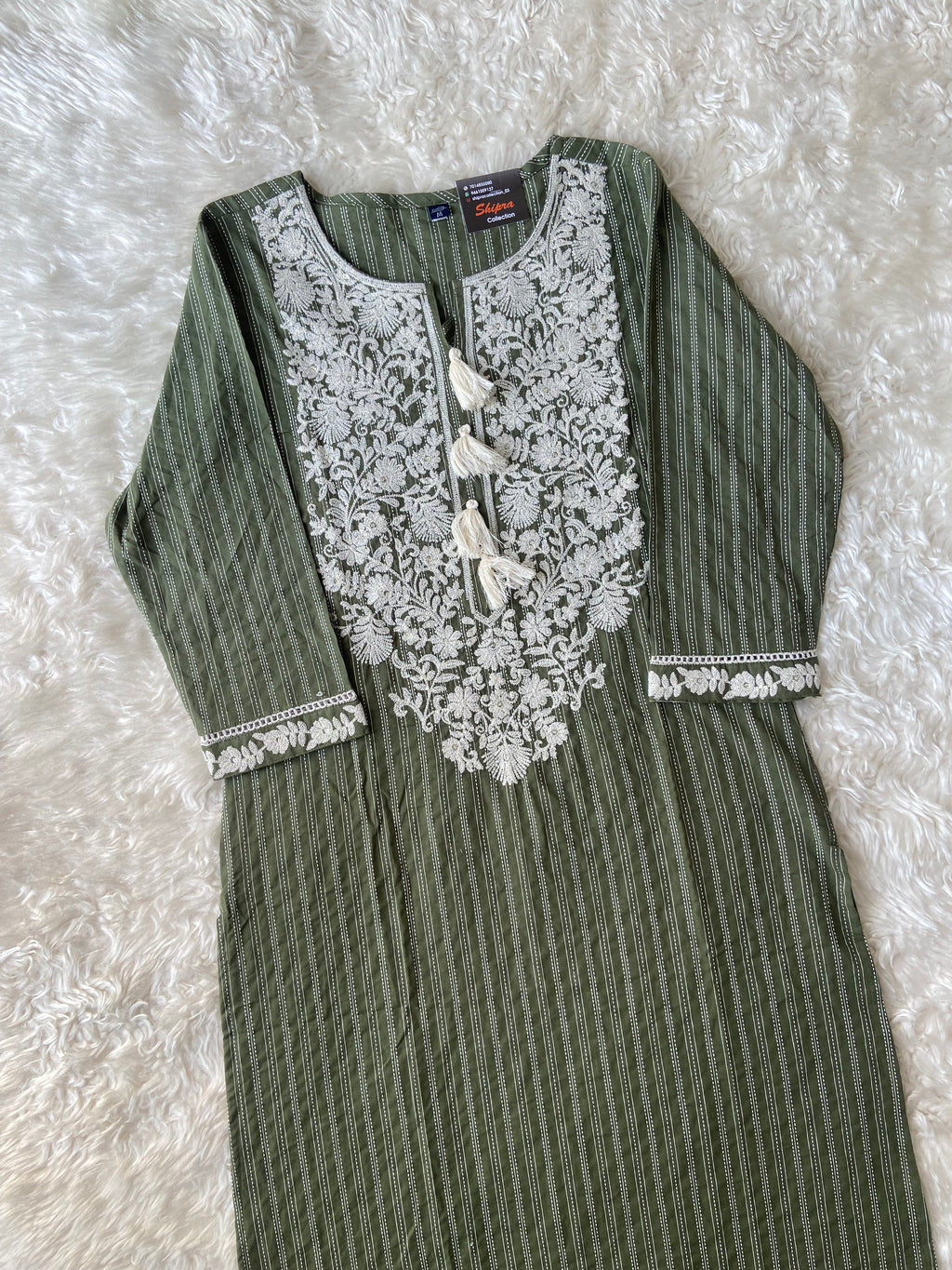 Premium Cotton Kurti Pant Dupatta Set