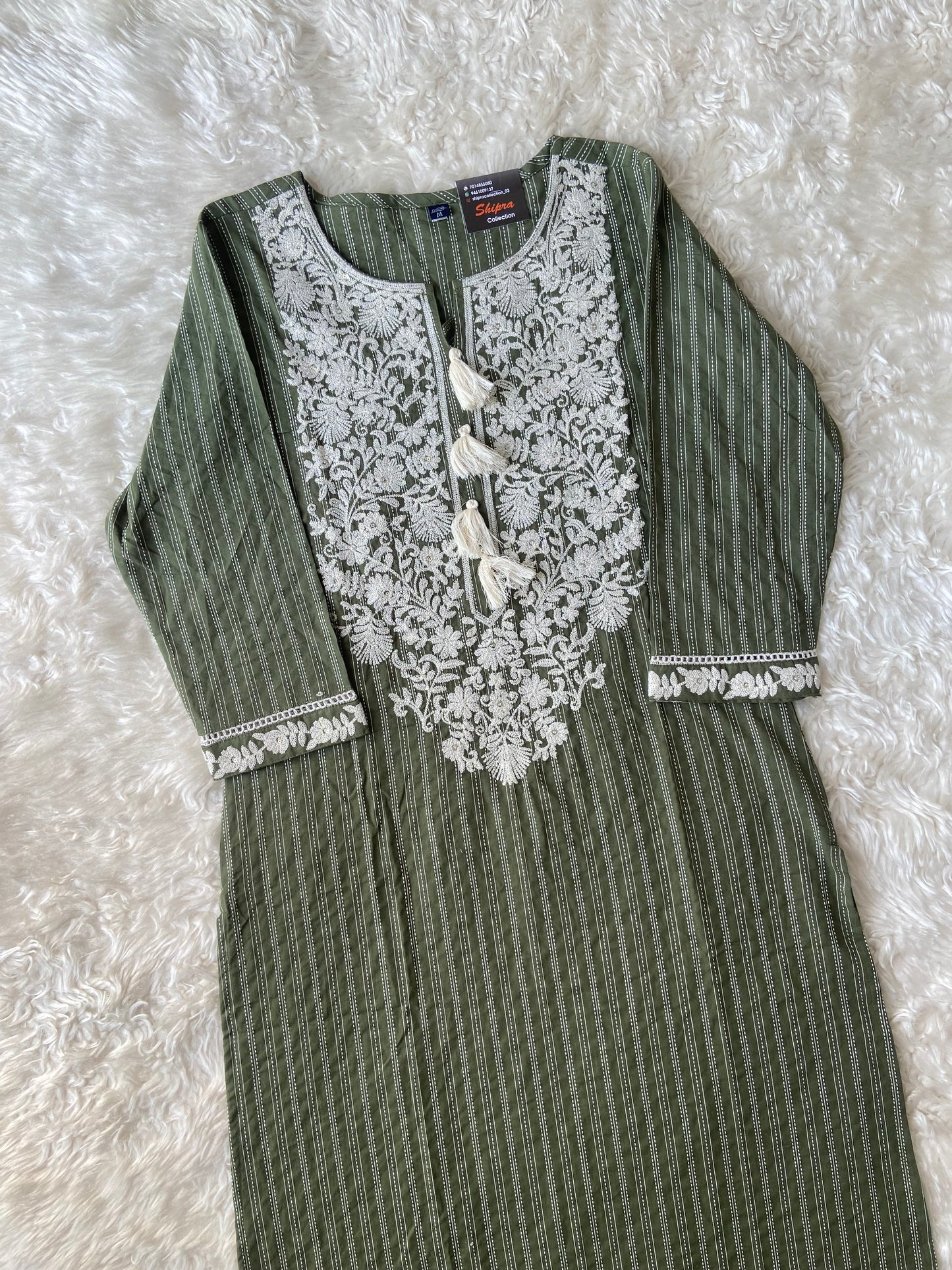 Premium Cotton Kurti Pant Dupatta Set