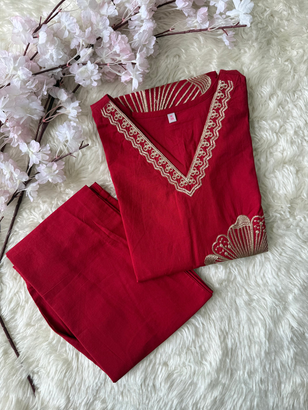 Premium Cotton Kurti Pant Set