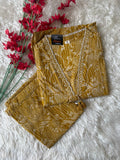 Premium Cotton Kurti Plazo Set