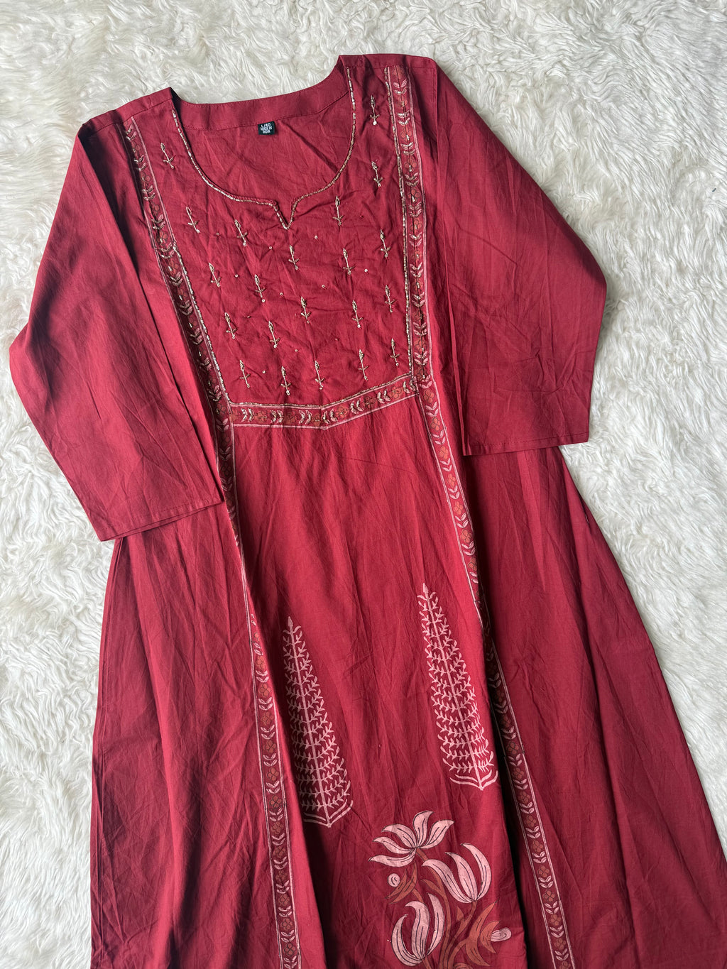 Premium Cotton Kurti Pant Dupatta Set