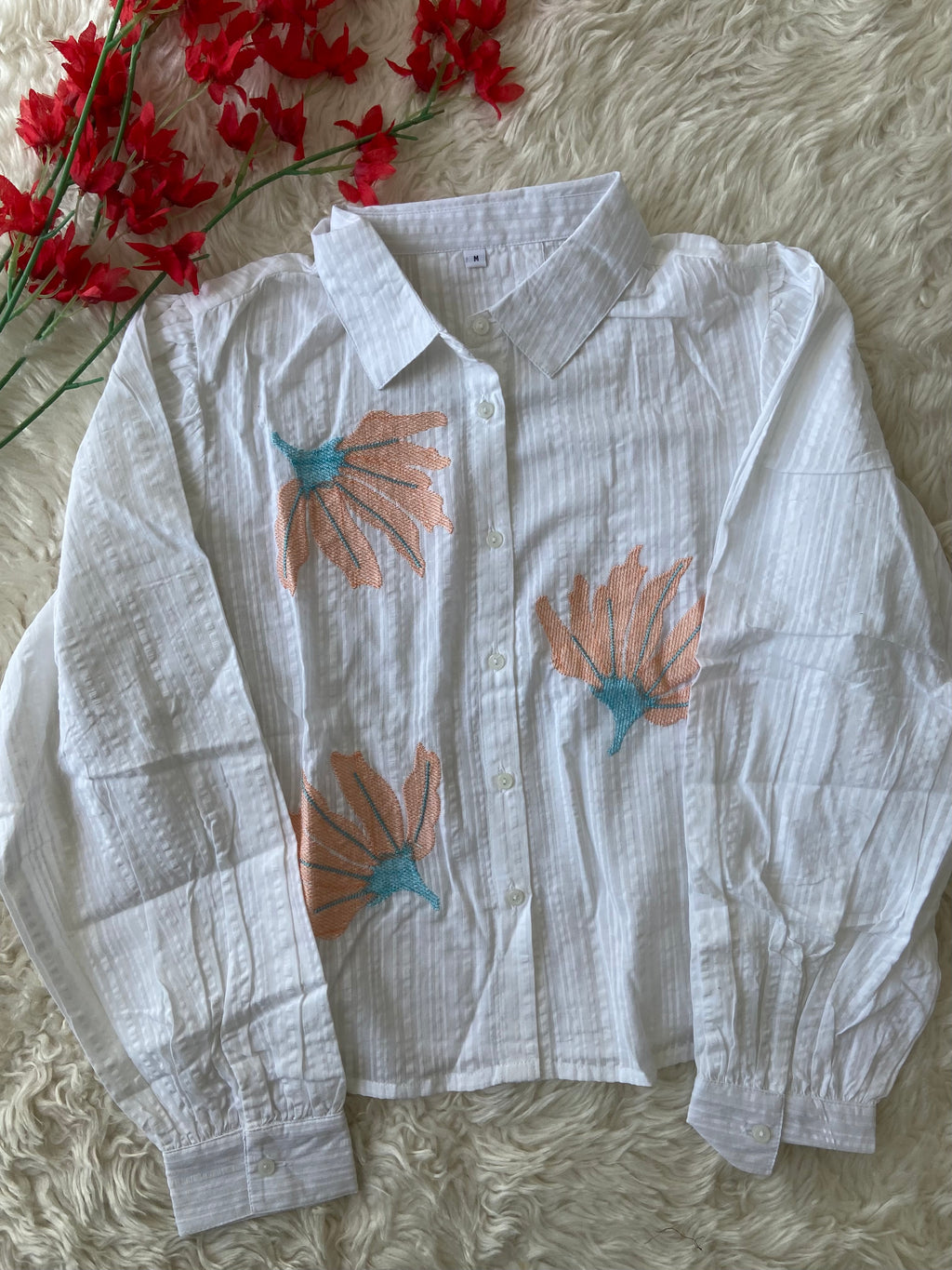 Schiffli Cotton Shirts