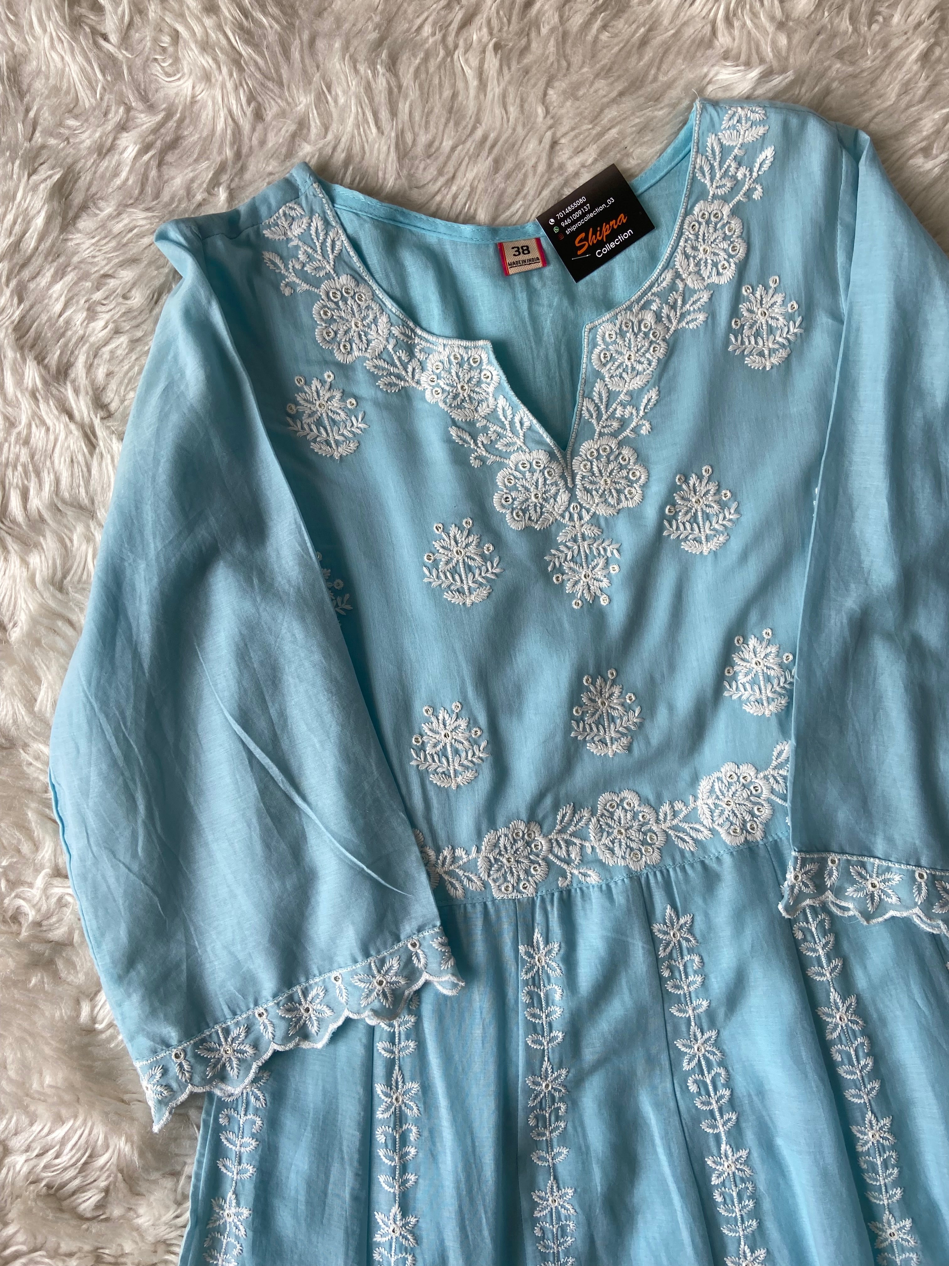 Premium Mul Cotton Thread Work Collection