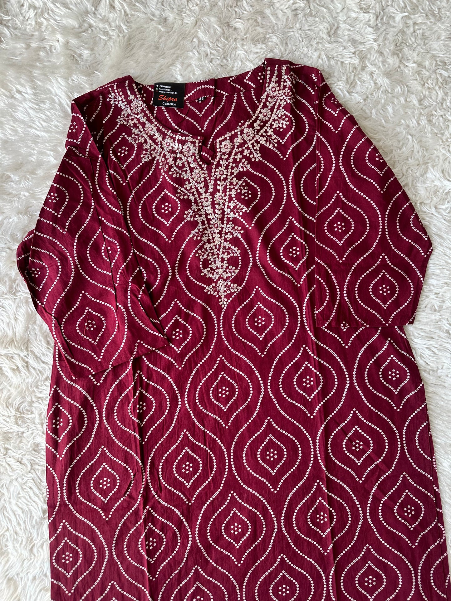 Premium Cotton Kurti Pant Dupatta Set