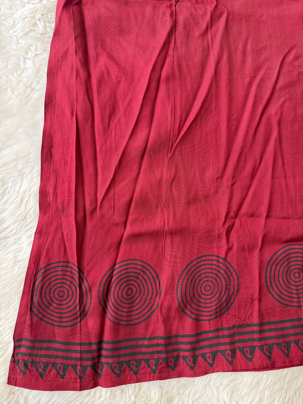 Crepe Silk Kurti Pant Set