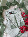 Premium Cotton Kurti Pant Dupatta Set