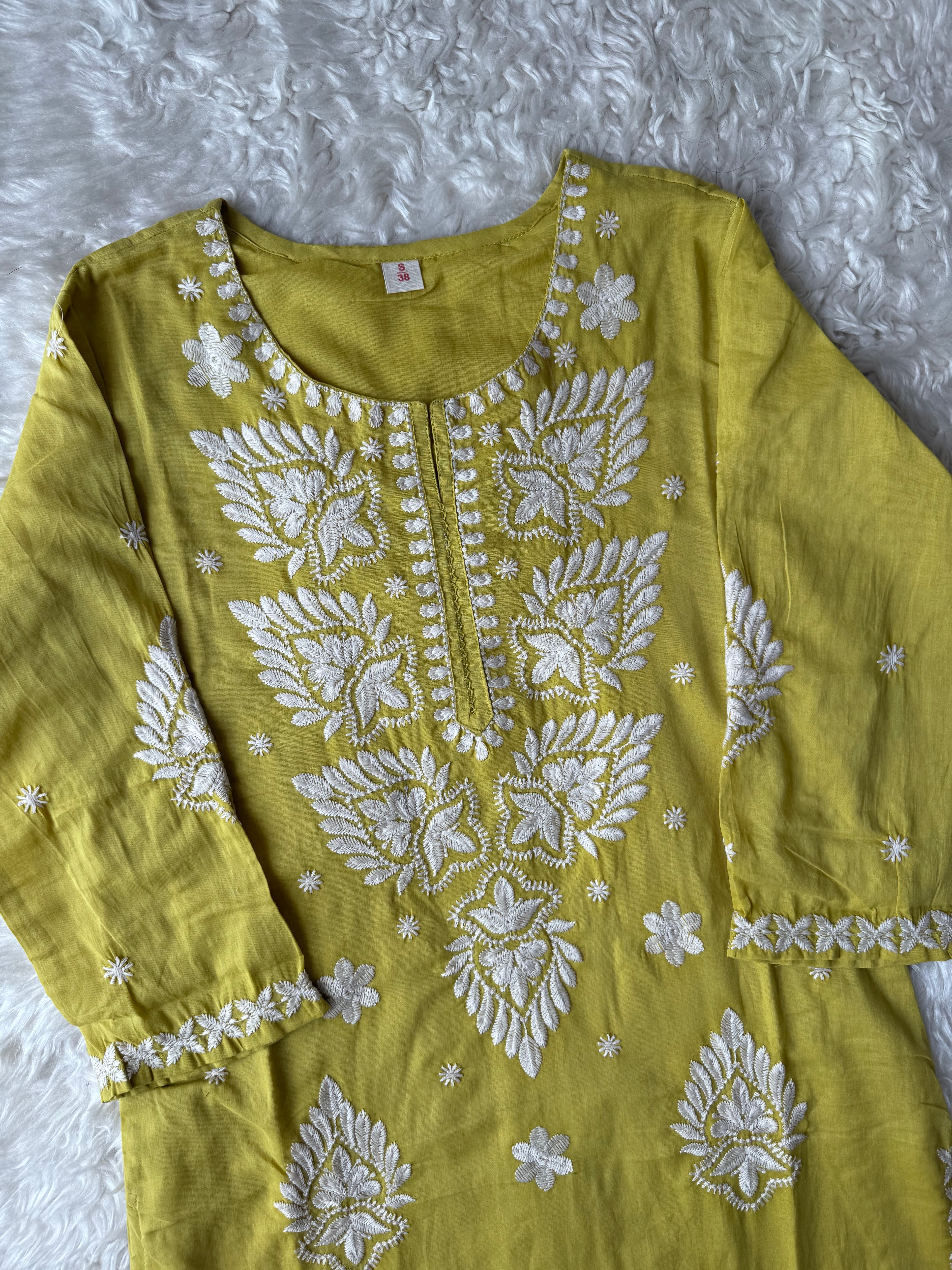 Premium Mul Cotton Kurti Pant Dupatta Set