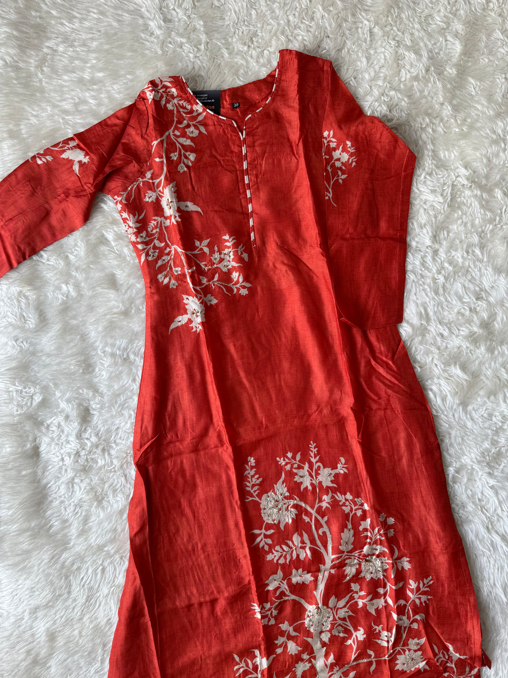 Tussar Silk Kurti Pant Dupatta Set