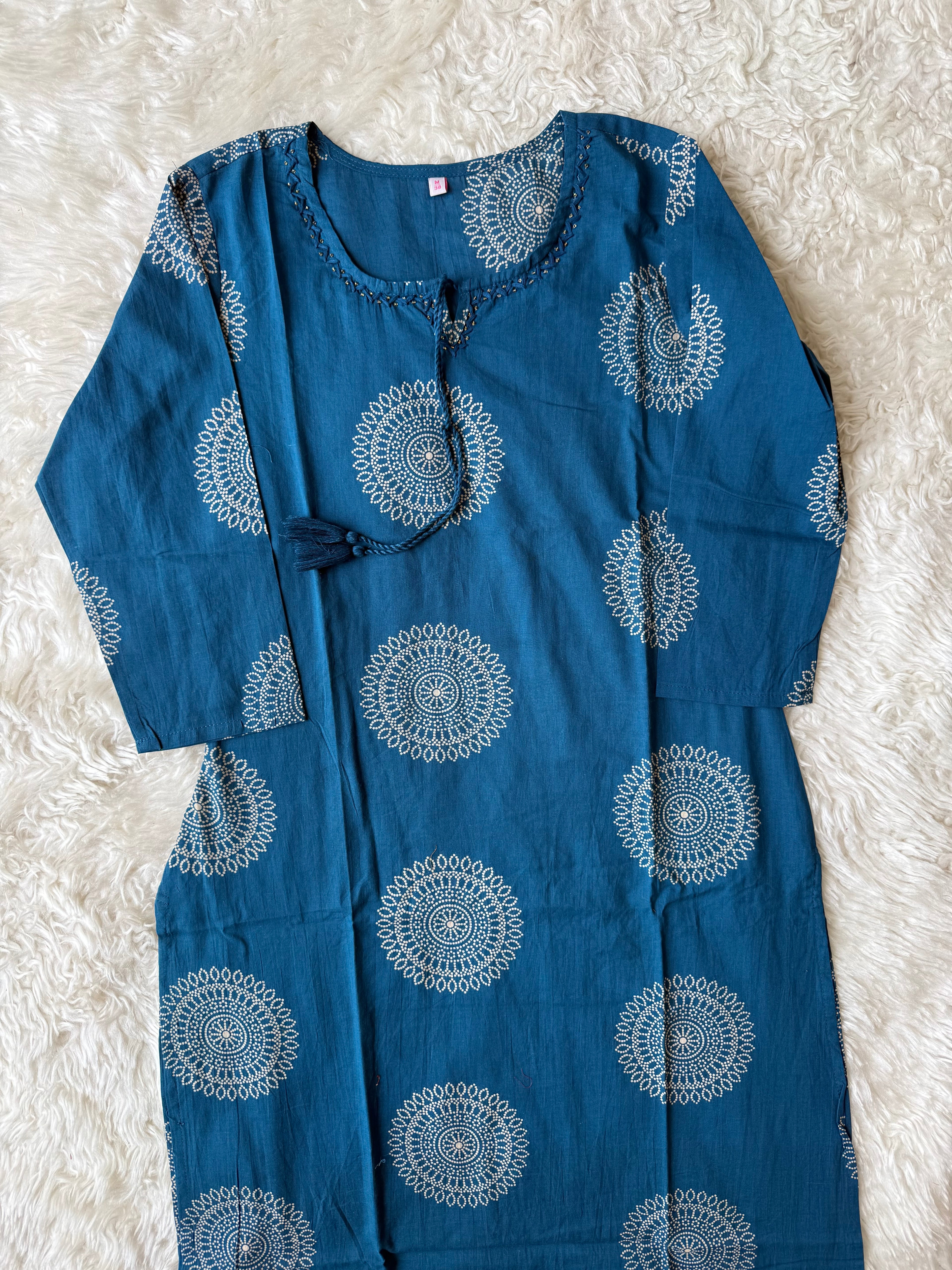 Premium Cotton Kurti Pant Dupatta Set