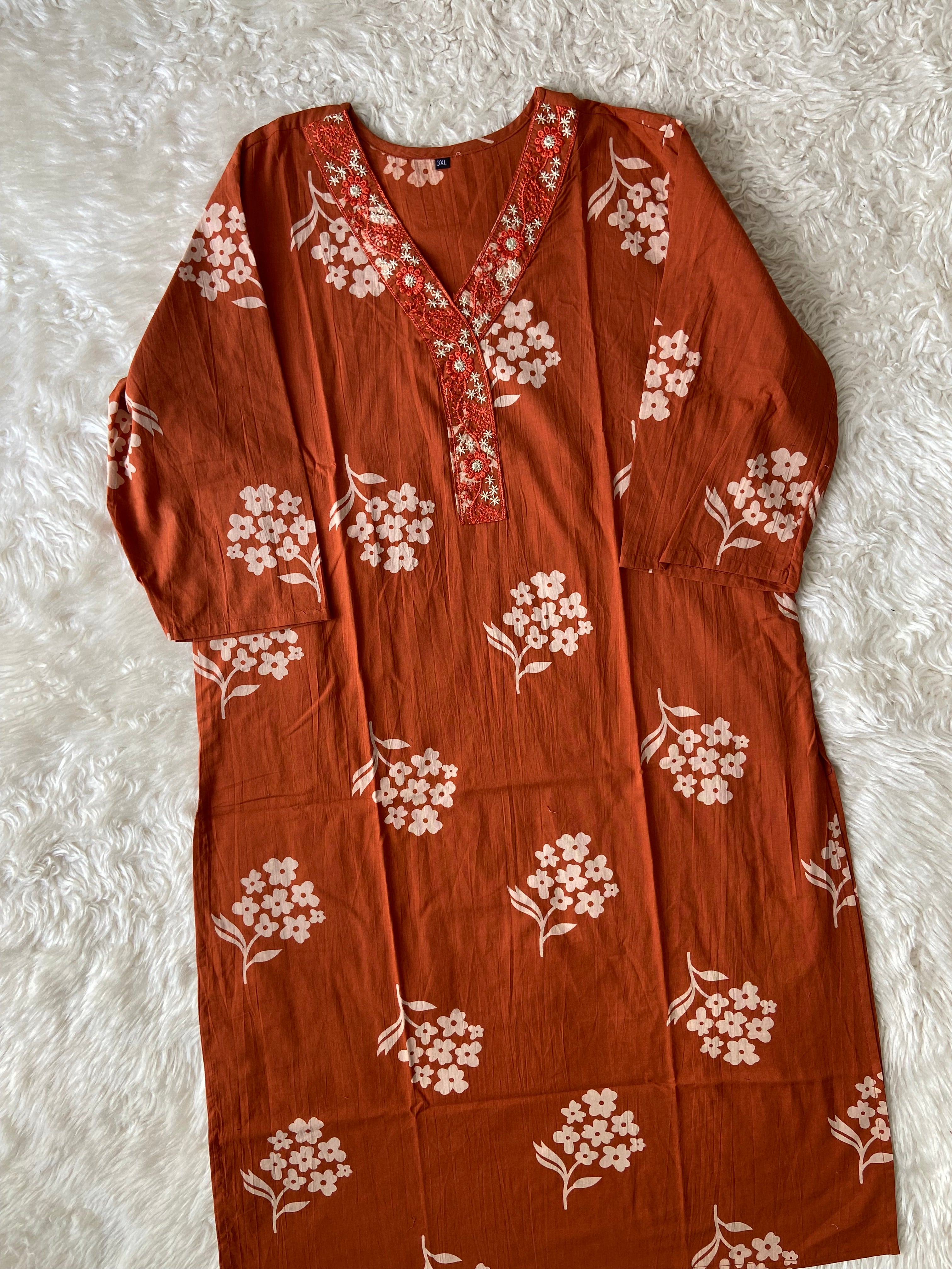 Budget Friendly Kurti Pant Dupatta Set