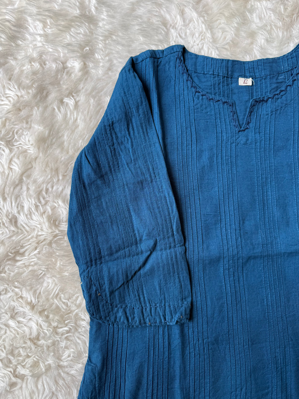 Khadi Cotton Short Kurti