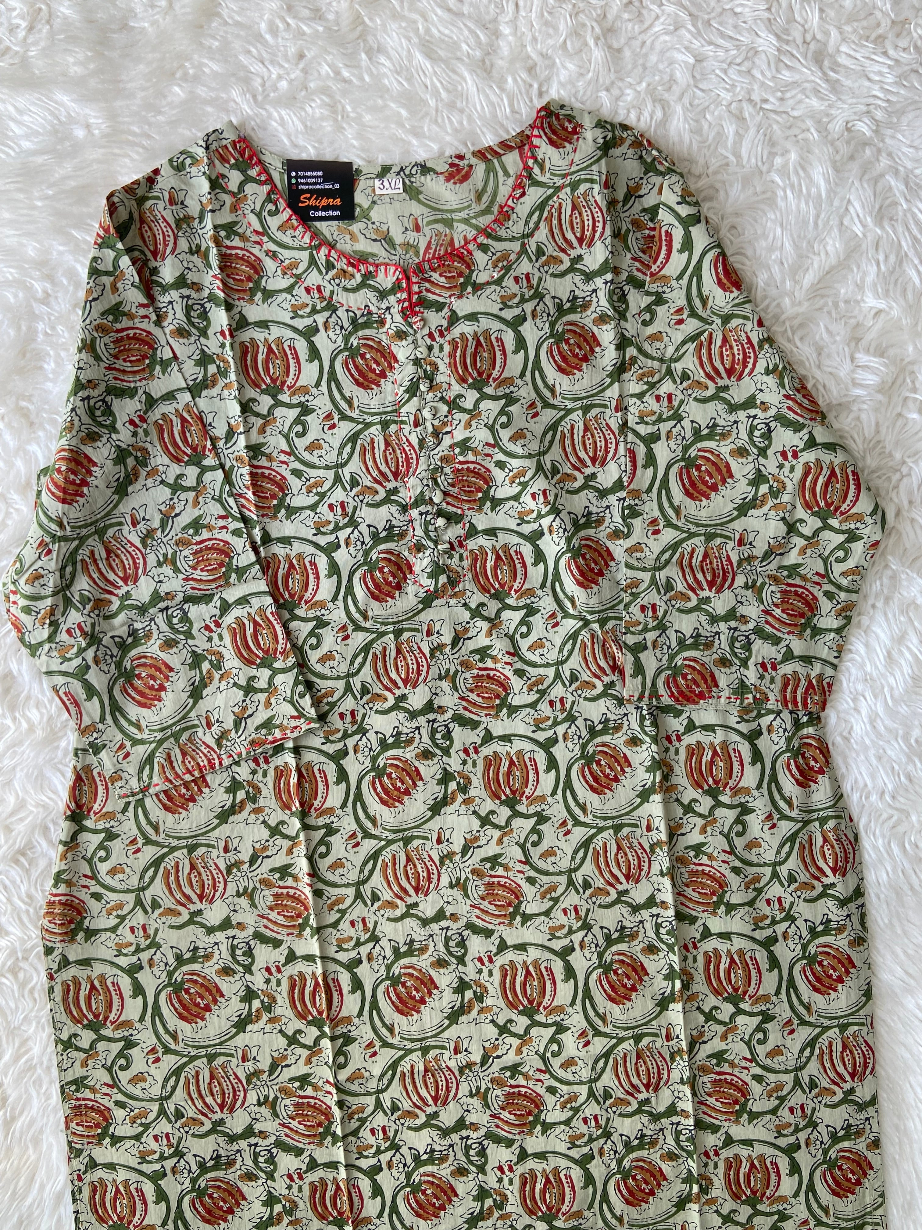 Premium Cotton Kurti
