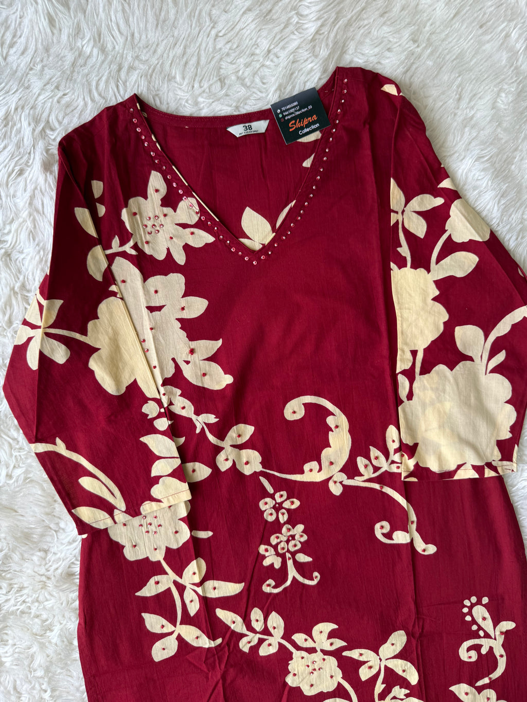 Premium Cotton Kurti Pant Dupatta Set