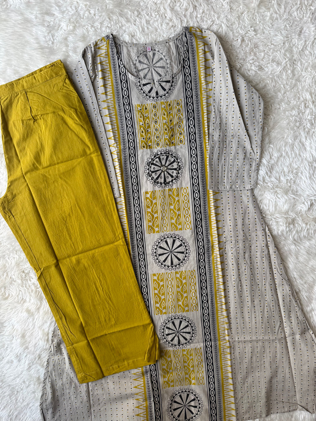 Pure Cotton Kurti Pant Set