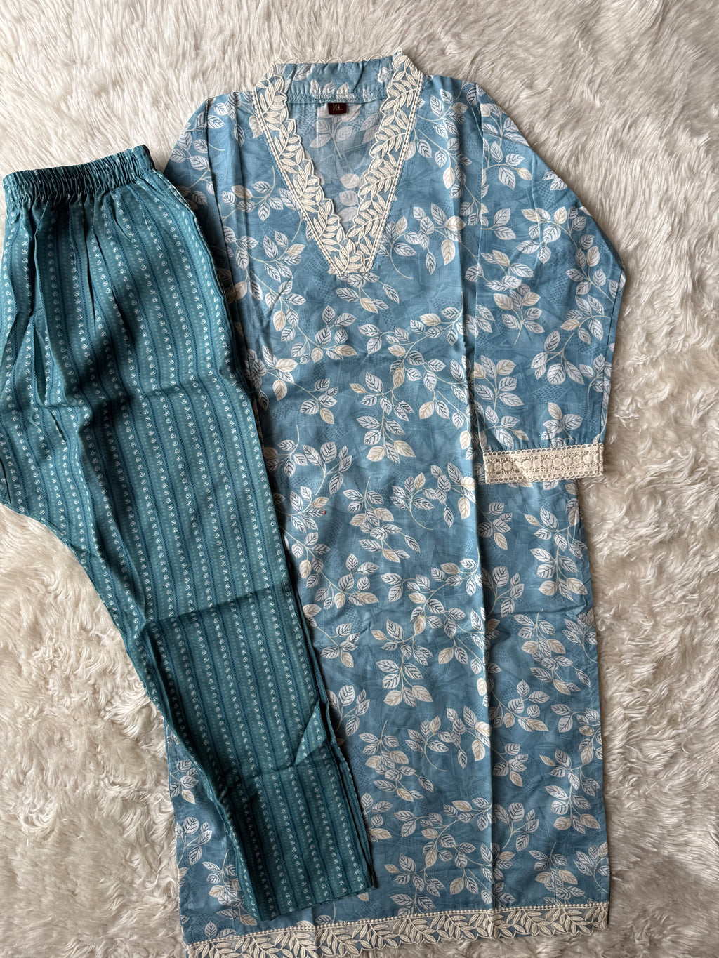Cotton Kurti Pant Set