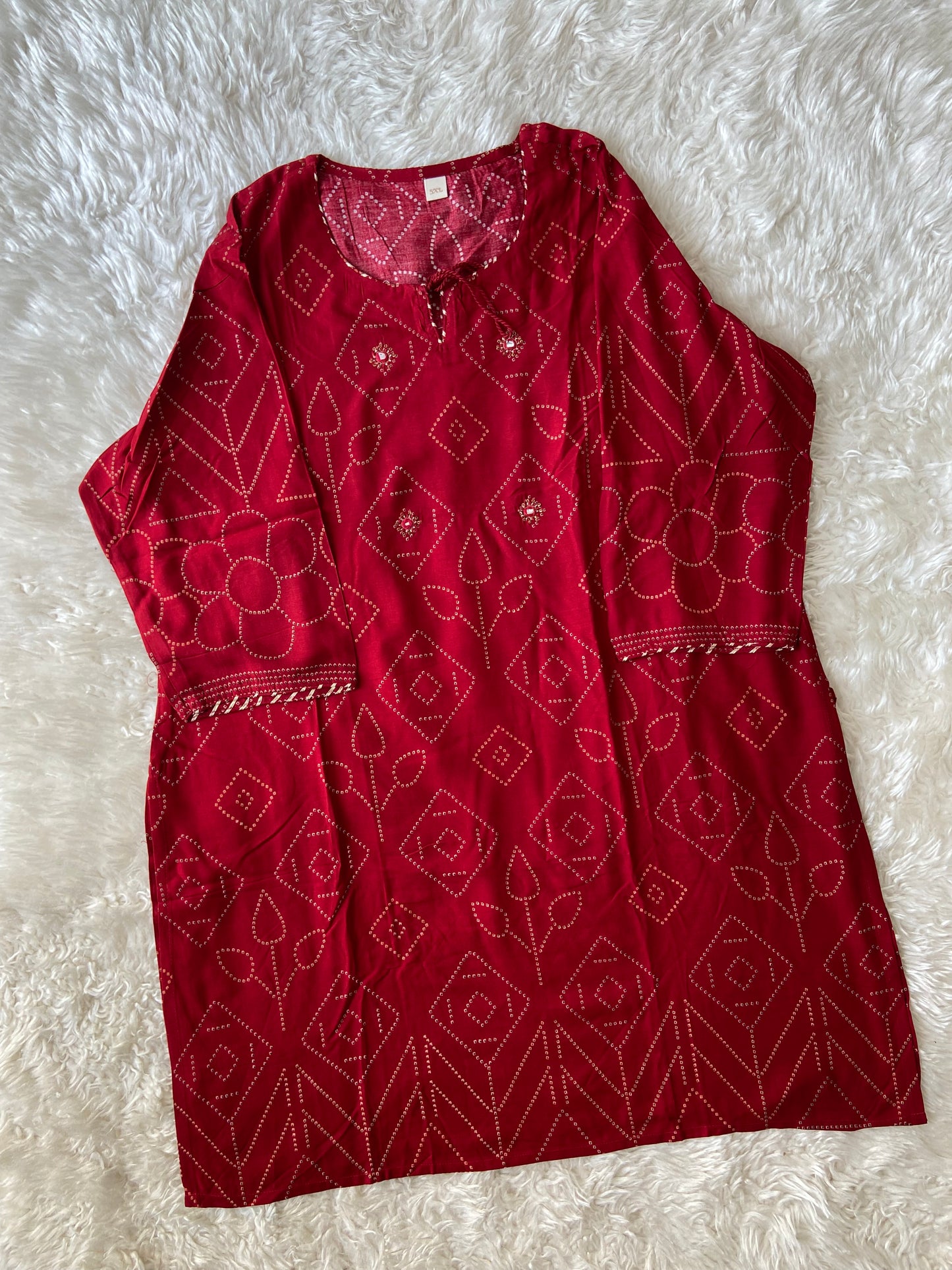 Pure Muslin Silk kurti