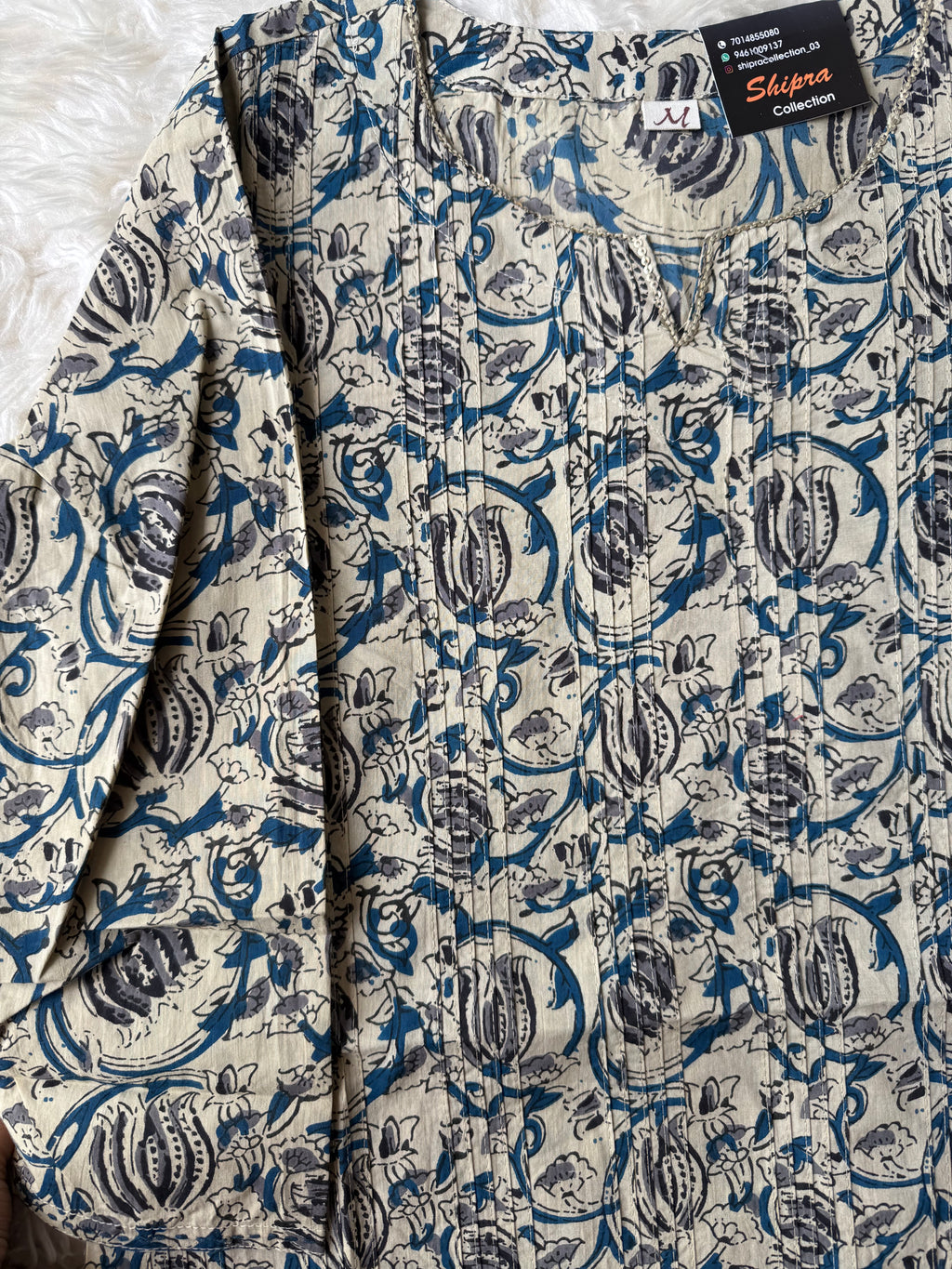 Premium Cotton Short Kurti