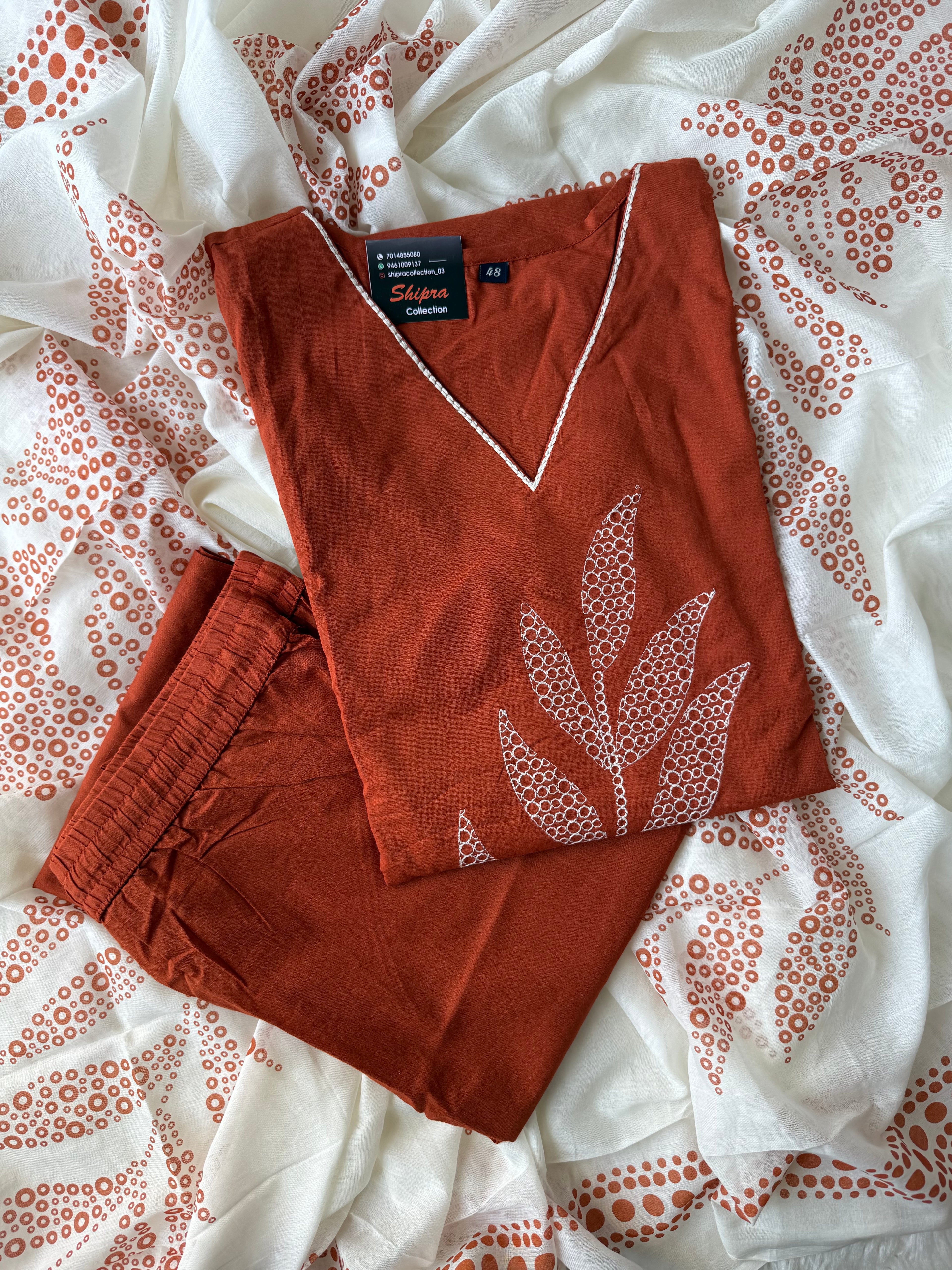 Premium Cotton Thread Work Collection