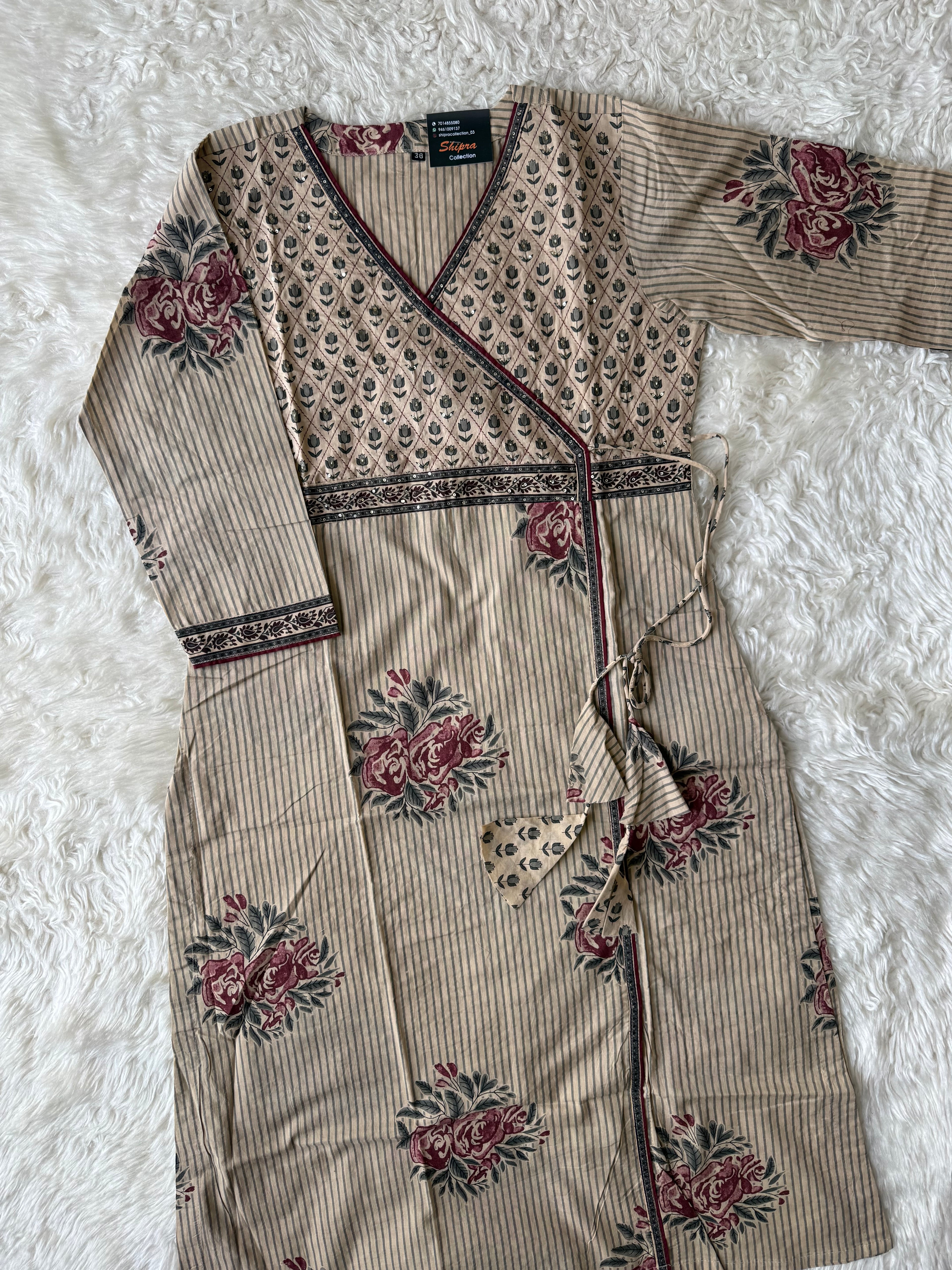 Premium Cotton Kurti Pant Dupatta Set