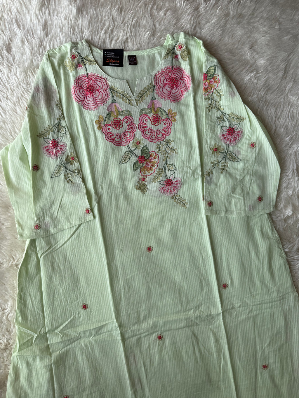 Premium Mul Cotton Thread Work Collection