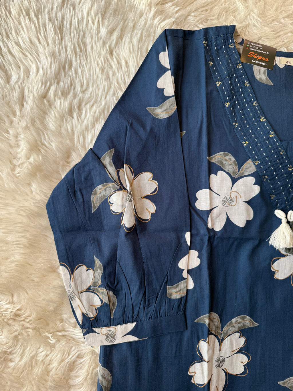 Premium Cotton Kurti Pant Dupatta Set