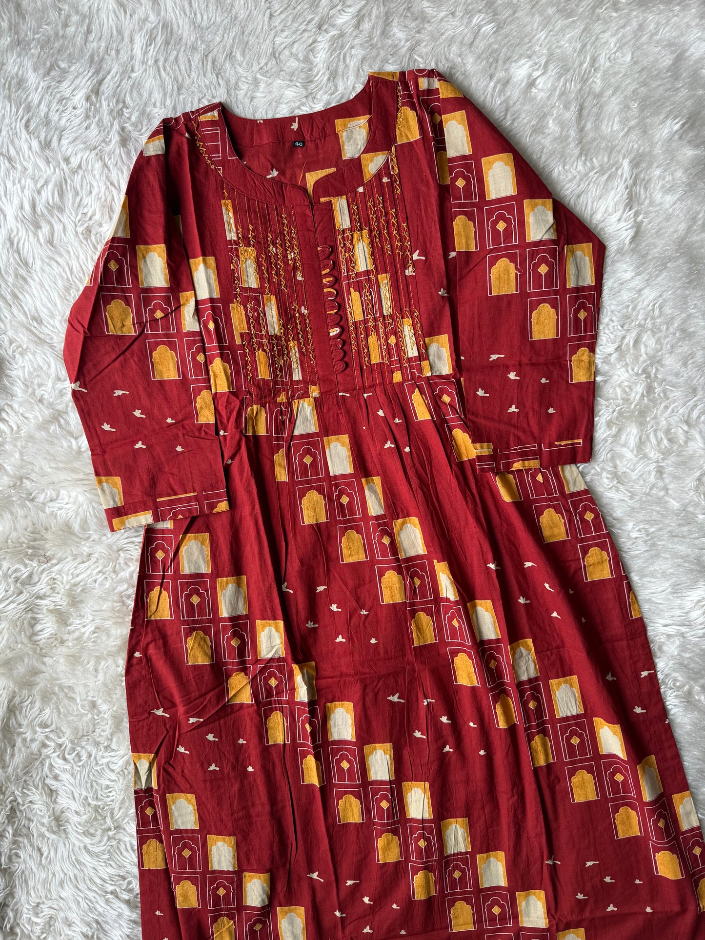 Premium Cotton Kurti Pant Dupatta Set