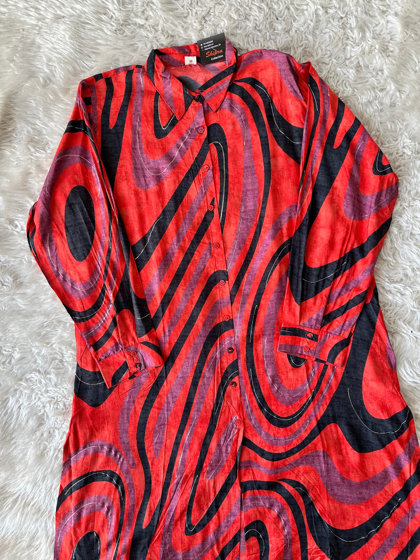 Pure Muslin Silk Co-ord Set