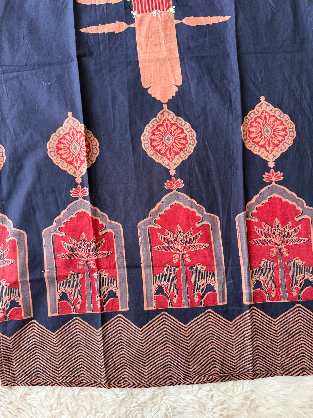 Budget Friendly Kurti Pant Dupatta Set