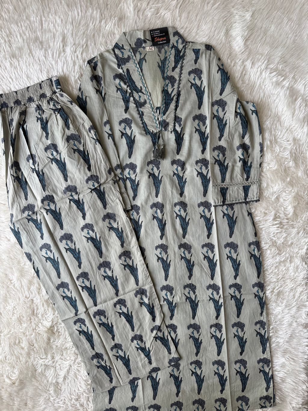 Premium Cotton Kurti Pant Set