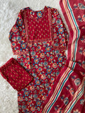 Budget Friendly Kurti Pant Dupatta Set