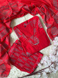 Budget Friendly Kurti Pant Dupatta Set