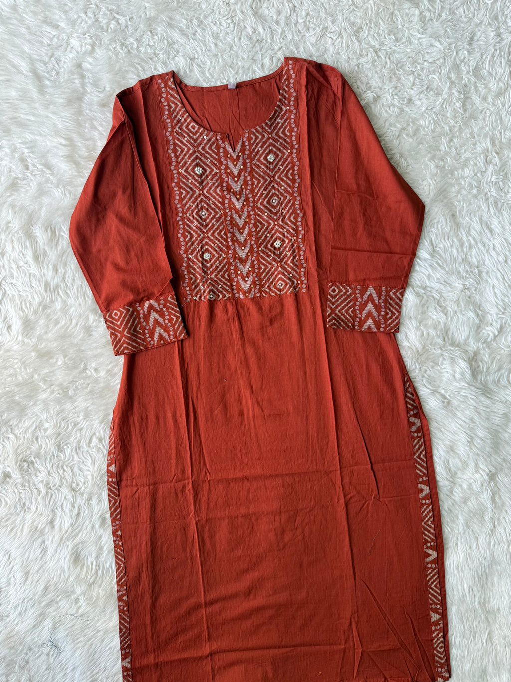 Premium Cotton Kurti Pant Dupatta Set