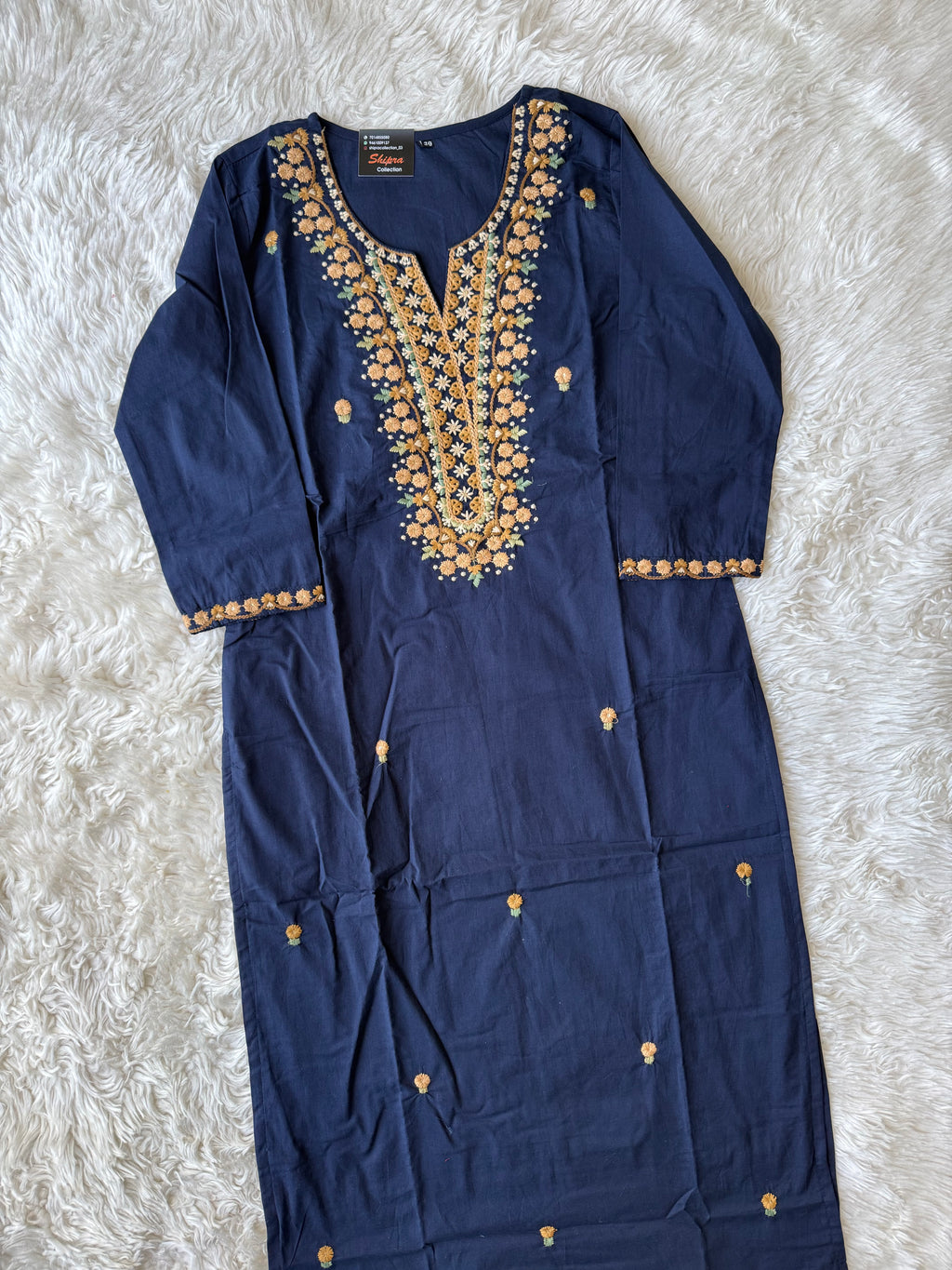 Premium Cotton Kurti Pant Dupatta Set
