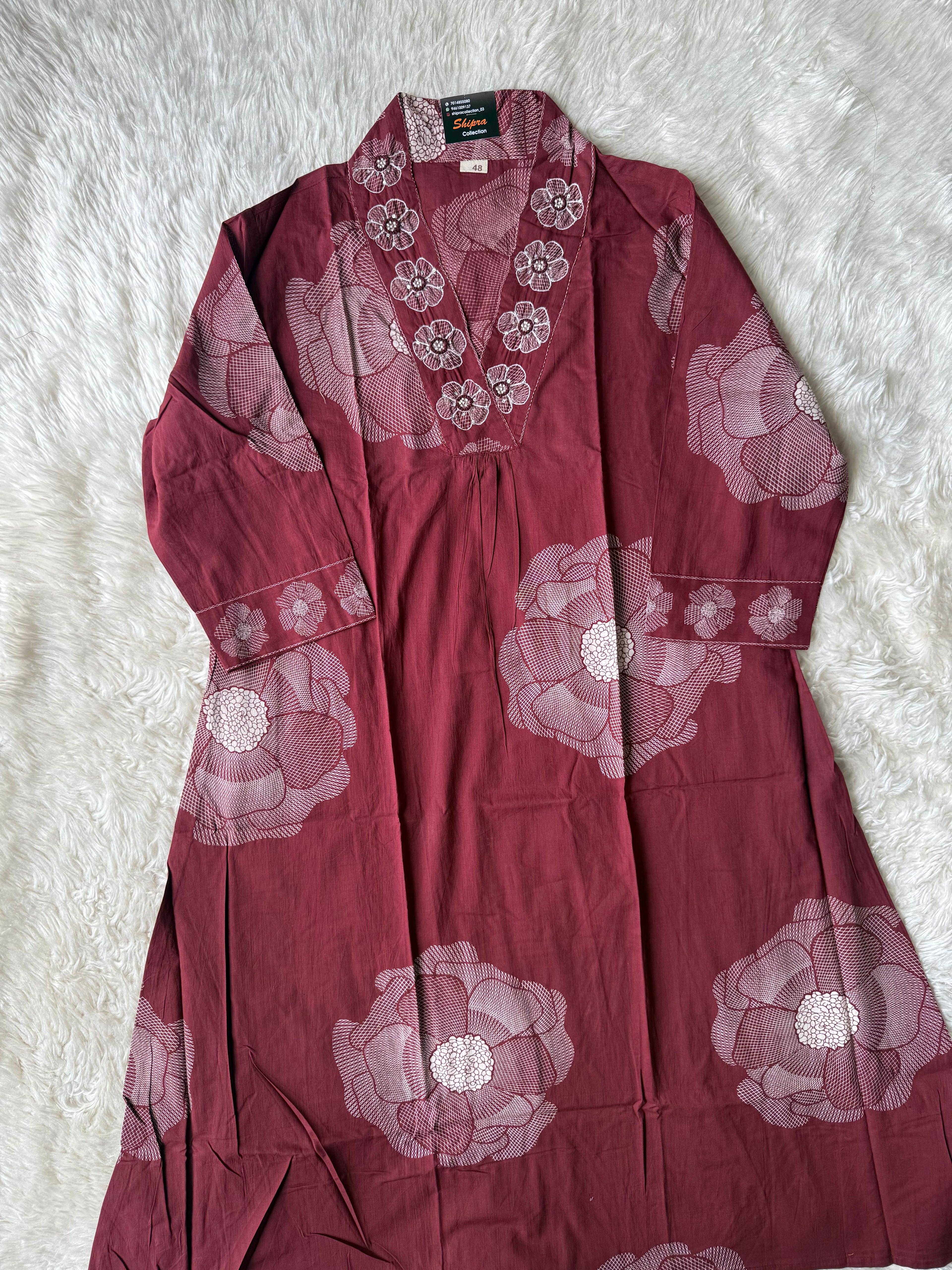 Premium Cotton Kurti Pant Dupatta Set
