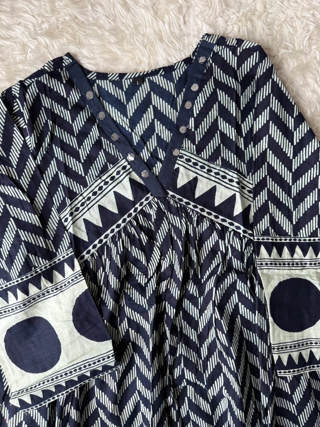 Cotton FLARE Kurti Pant Set