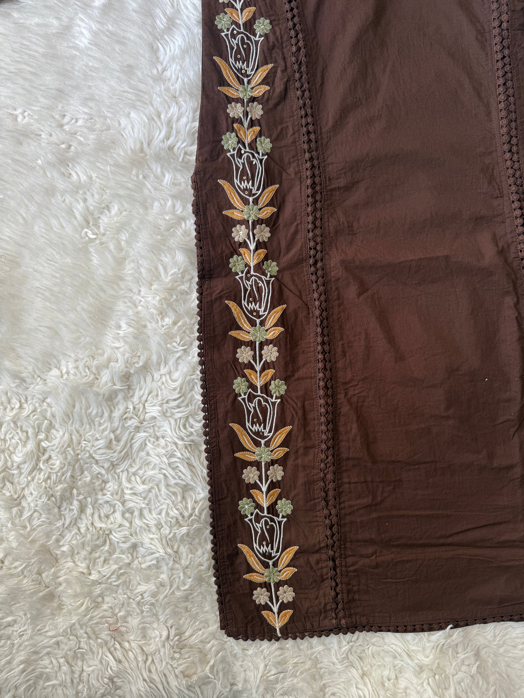 Pure Cotton Kurti Plazo Dupatta Set