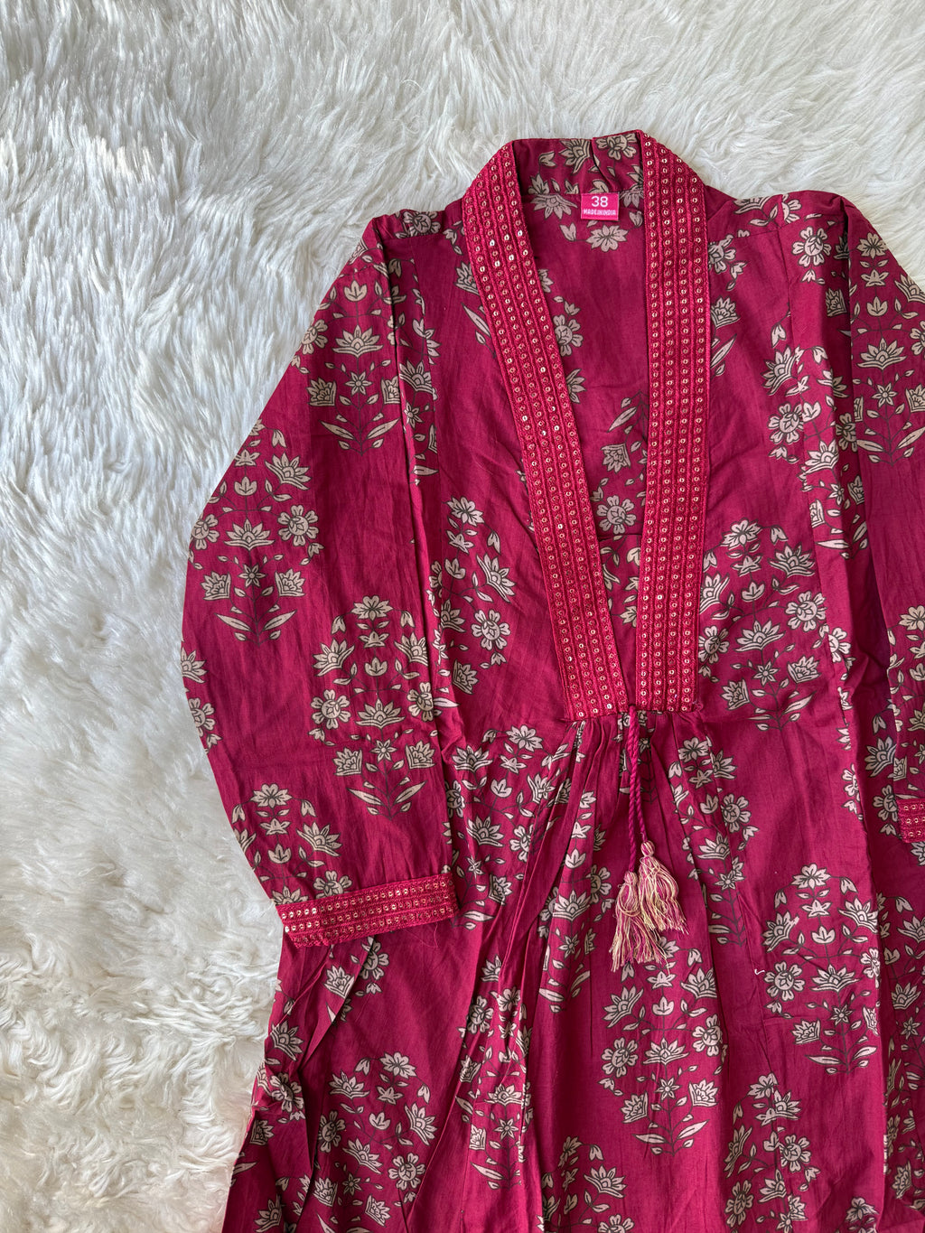 Premium Cotton Kurti Pant Dupatta Set