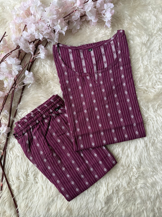 Pure Cotton Lounge Wear