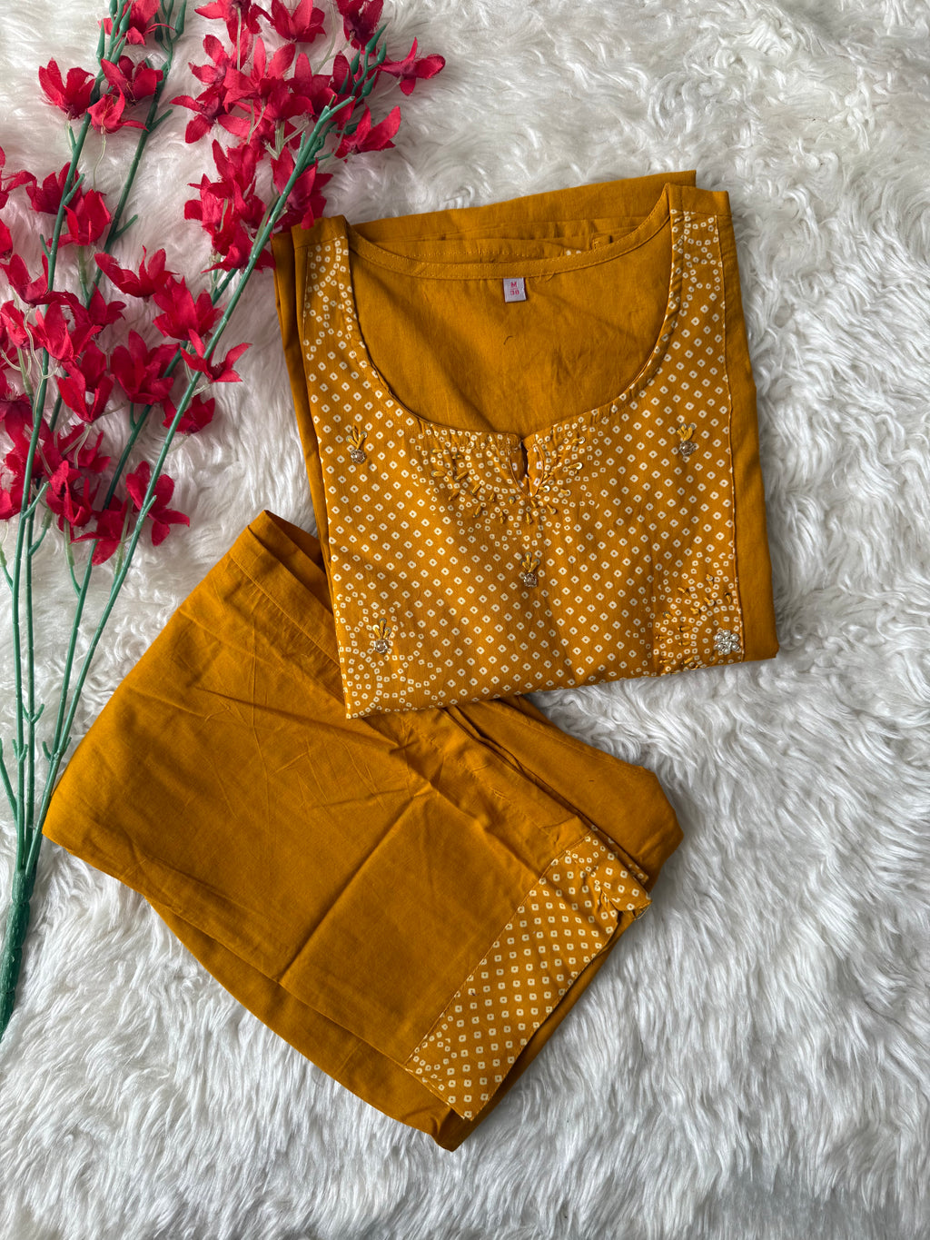 Premium Cotton Kurti Pant Set