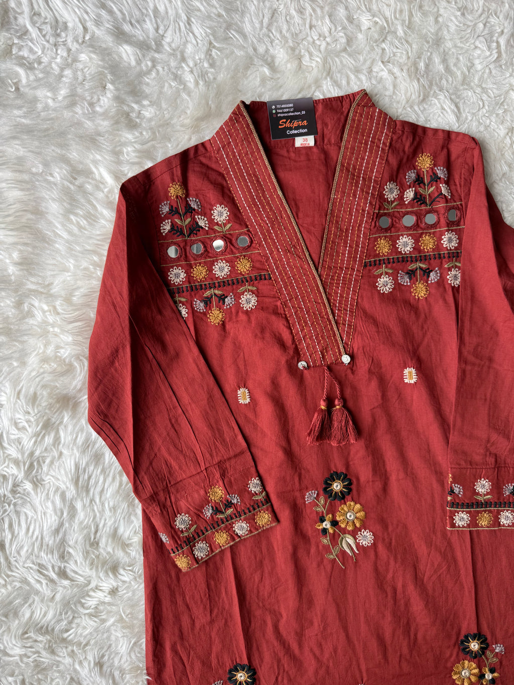 Premium Cotton Kurti Pant Dupatta Set