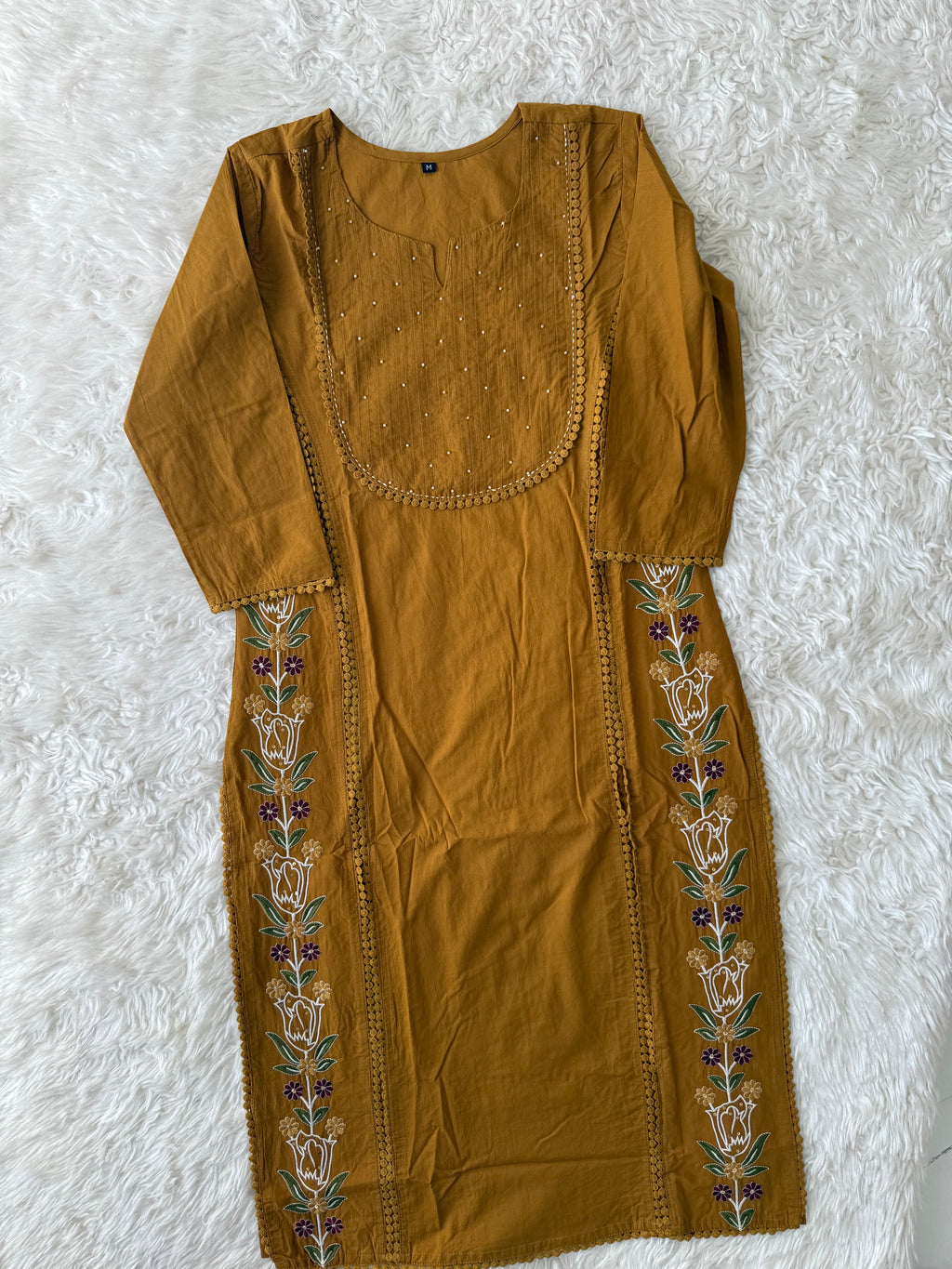Pure Cotton Kurti Plazo Dupatta Set
