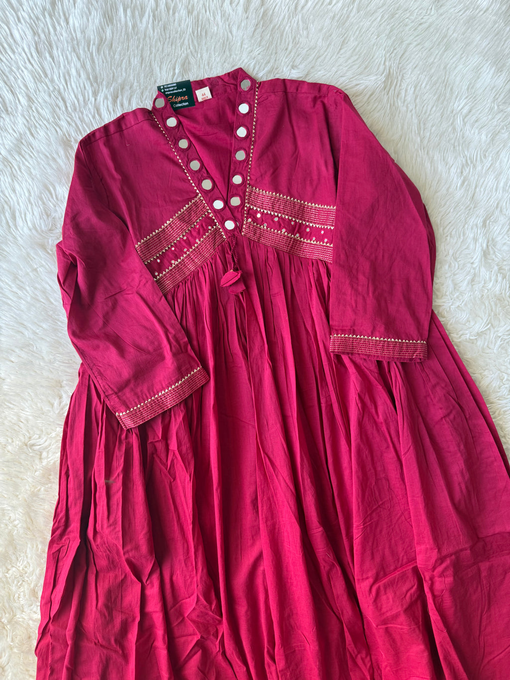 Premium Cotton Flare Kurti Pant Set