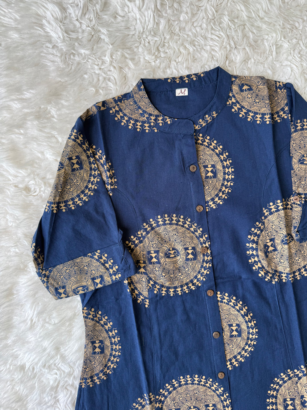 Khadi Cotton Elbow Sleeves Set