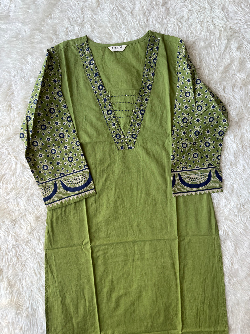 Premium Cotton Kurti Pant Dupatta Set