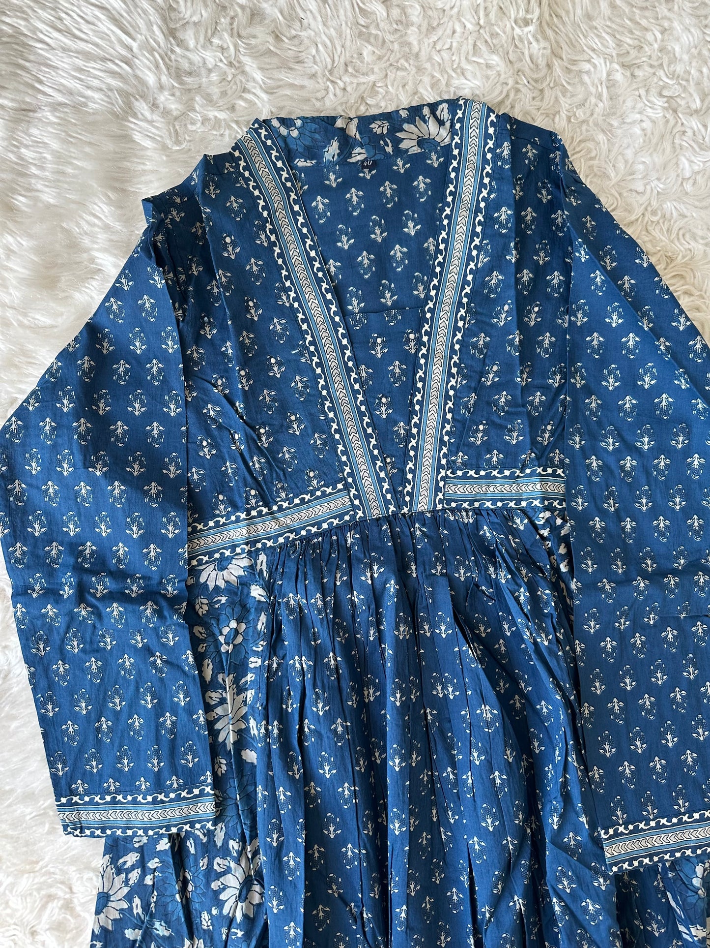 Premium Cotton Alia Flare Kurti