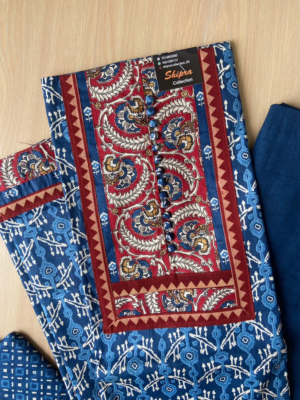 Premium Cotton Unstitched Set